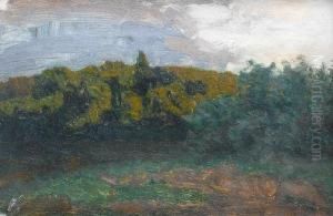 Study For 'cloudy Morning" by Isaak Ilyich Levitan