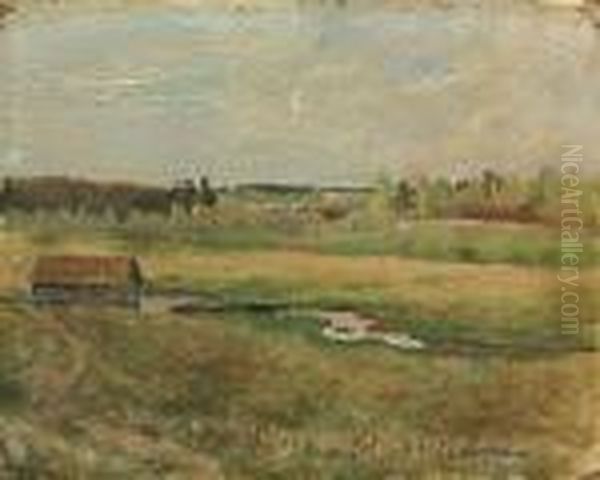 Etude Of Russian Landscape In Early Spring - view 1