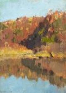 Autumnal Landscape by Isaak Ilyich Levitan