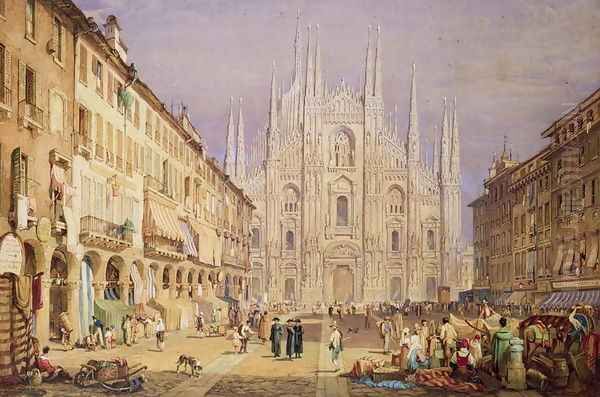 Milan, the Cathedral Square - view 1