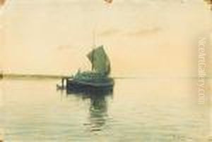 Sailing by Isaak Ilyich Levitan