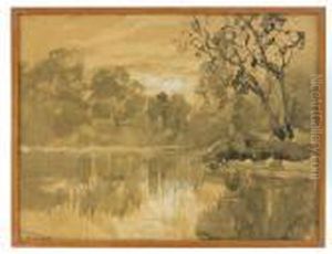 The Lake by Isaak Ilyich Levitan
