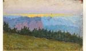 Paysage De Montagne by Isaak Ilyich Levitan