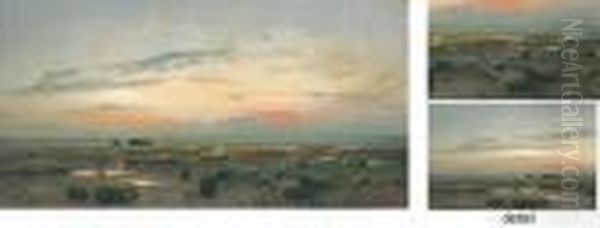 Marsh At Evening - view 1
