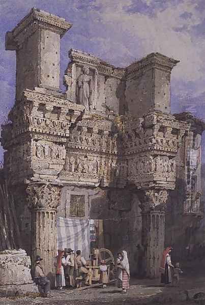 Forum of Nerva, Rome - view 1
