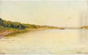 View Of The Volga by Isaak Ilyich Levitan