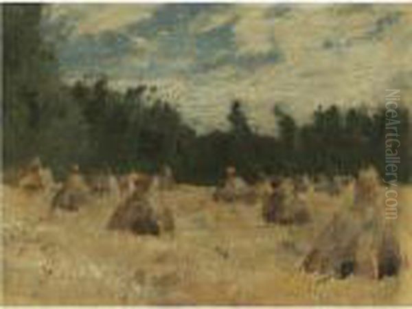 Haystacks - view 1