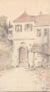 View Of A House In The Crimea by Isaak Ilyich Levitan