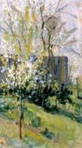 Pejzaz Wiosenny, Po 1890 by Isaak Ilyich Levitan