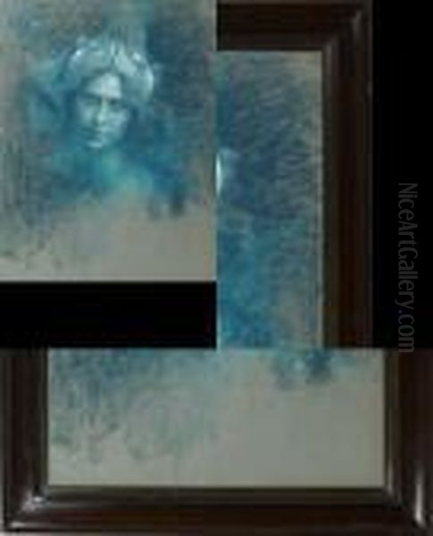 Tete De Femme En Minerve - view 1