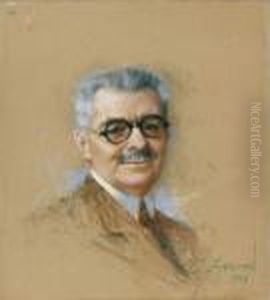 Portrait D'adolphe Boschot De L'institut Portrait D'adolphe Boschot De L'institut