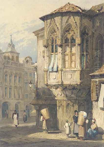 A continental street scene - view 1