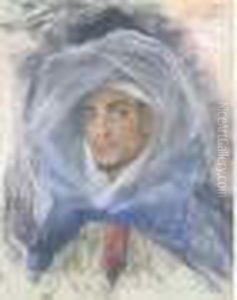 Portrait De Notable by Lucien Levy-Dhurmer