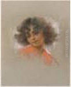 Jeune Fille Au Chemisier Orange Jeune Fille Au Chemisier Orange