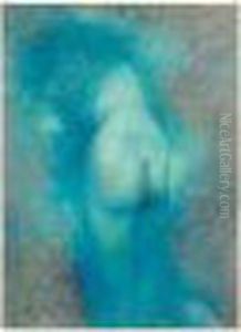 Femme Nue Assise De Dos