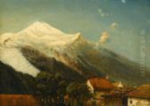 Mountain Landscape by Edmund Darch Lewis