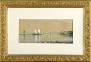 Yachts Off Narragansett