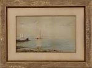 Marine Scene by Edmund Darch Lewis
