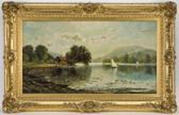 A Panoramic Mountain And River Landscape. - view 1