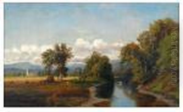 Landscape With Cows - view 1