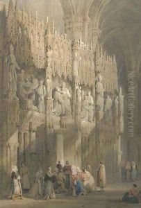 Inside Abbeville Cathedral