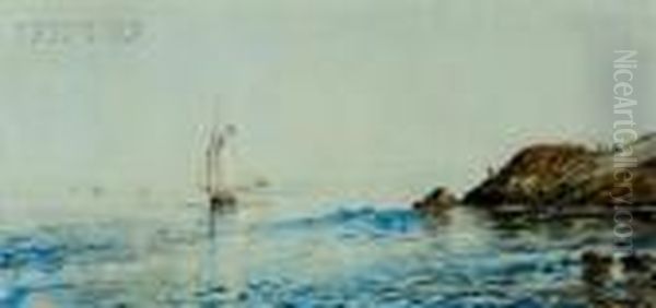 Sailboat Headed For Shore - view 1