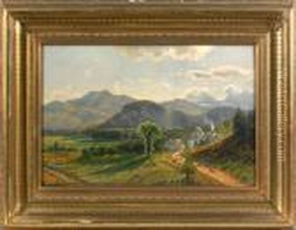 Landscape With Farm - view 1