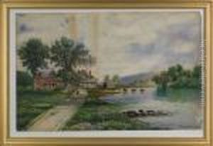 The Old Tavern by Edmund Darch Lewis