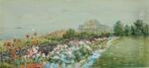 Flower Garden, Narragansett by Edmund Darch Lewis