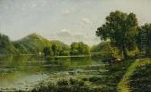 Cattle Watering by Edmund Darch Lewis