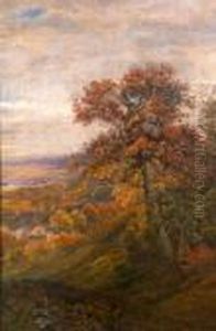 A View Of The Hudson by Edmund Darch Lewis