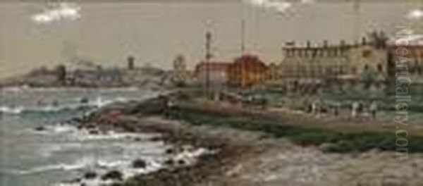 Narragansett Pier In 1888 - view 1