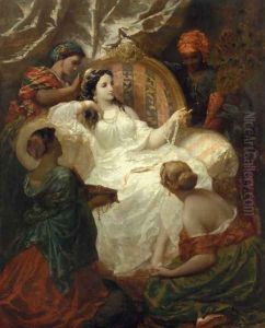 The Dressing of the Favorite by Henri Pierre Picou
