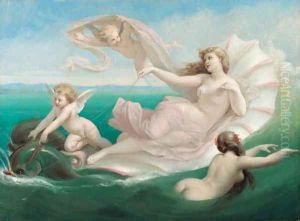 Sea nymphs by Henri Pierre Picou