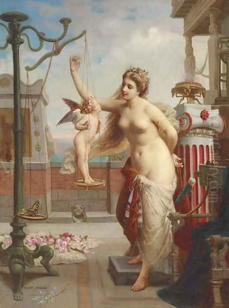 Weighing Cupid - view 1