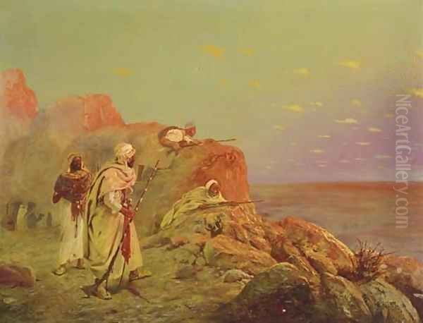 Arabs Scouting the Enemy - view 1