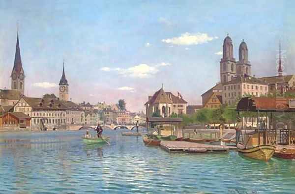 Boating at Zurich - view 1