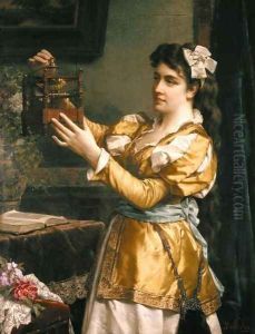 Bird Cage by Jan Frederik Pieter Portielje
