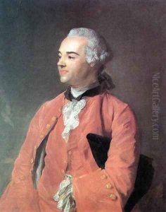 Portrait of Jacques Cazotte 1760-64 by Jean-Baptiste Perronneau