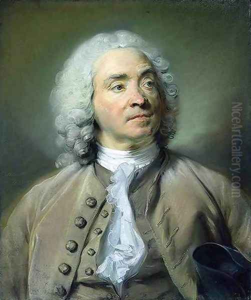 Portrait of Gabriel Huquier 1747 - view 1