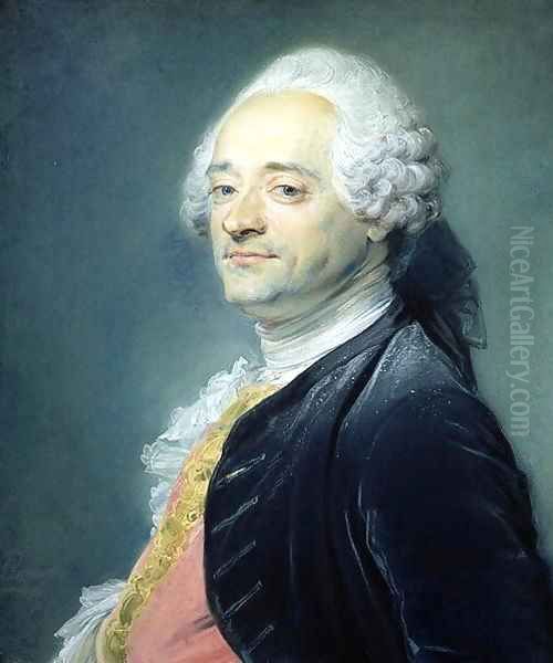 Portrait of Maurice Quentin de la Tour - view 1