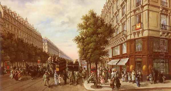 Boulevard Des Italiens (The Italian Boulevard) - view 1