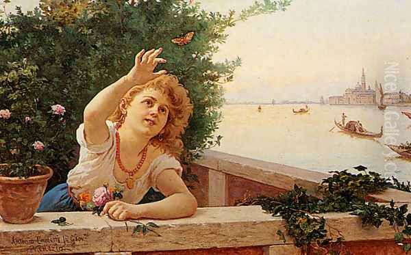A Venetian Balcony - view 1