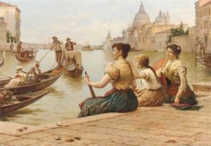 Waiting for the Gondola by Antonio Paoletti