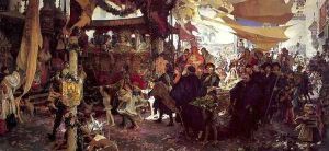 Baptismal Procession for Prince Don Juan through the Streets of Seville 1910