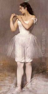 Carriere Belleuse The Ballerina by Carrier-belleuse Pierre