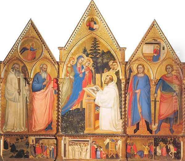 St. Bernard's Vision of the Virgin with Saints - view 1