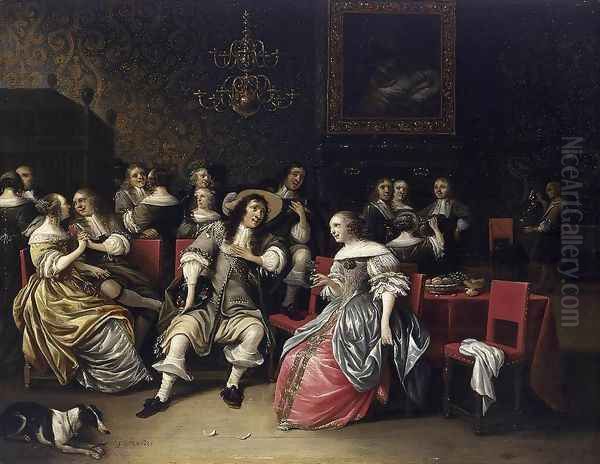 Musical Company 1660s - view 1
