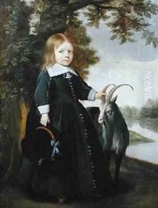 Child and Goat, 1655 by Anthonie Palamedesz