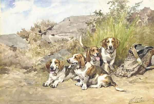 Hounds at Rest 2 - view 1
